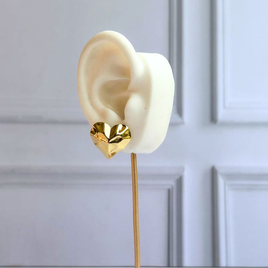 Gleam Heart Studs