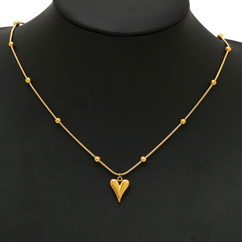 Serenity Heart Chain Necklace