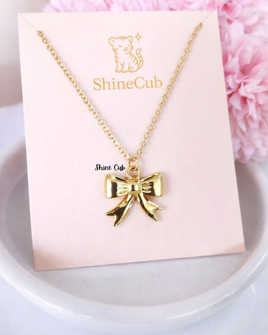 Bow Necklace