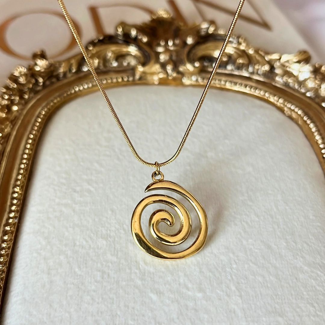 Spiral Glow Necklace