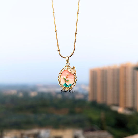 Blossom Butterfly Necklace