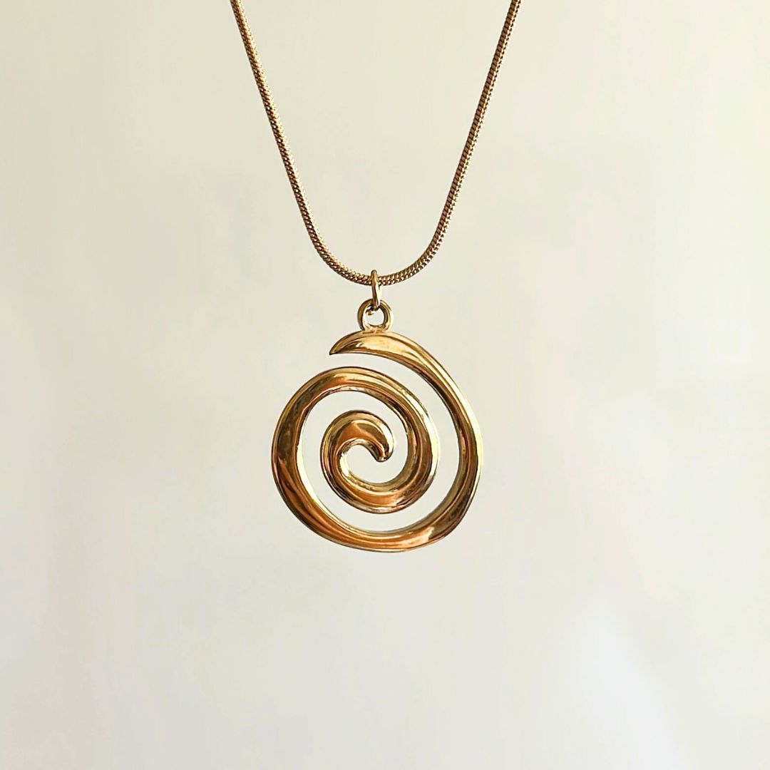 Spiral Glow Necklace