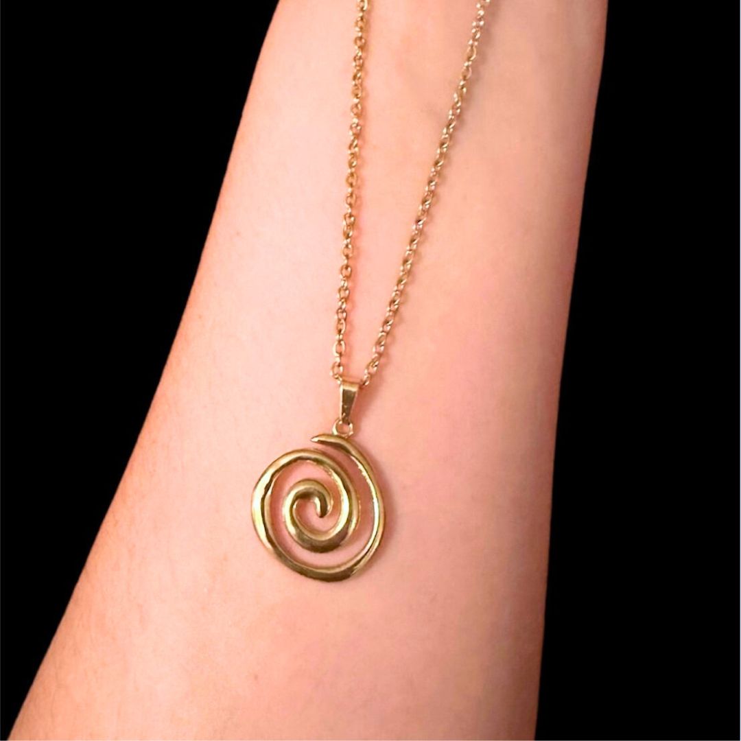 Spiral Glow Necklace