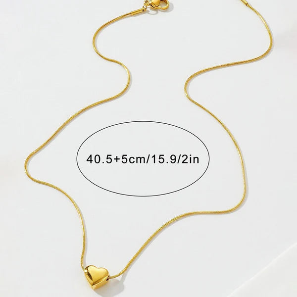 Tiny Heart Necklace - Type 2