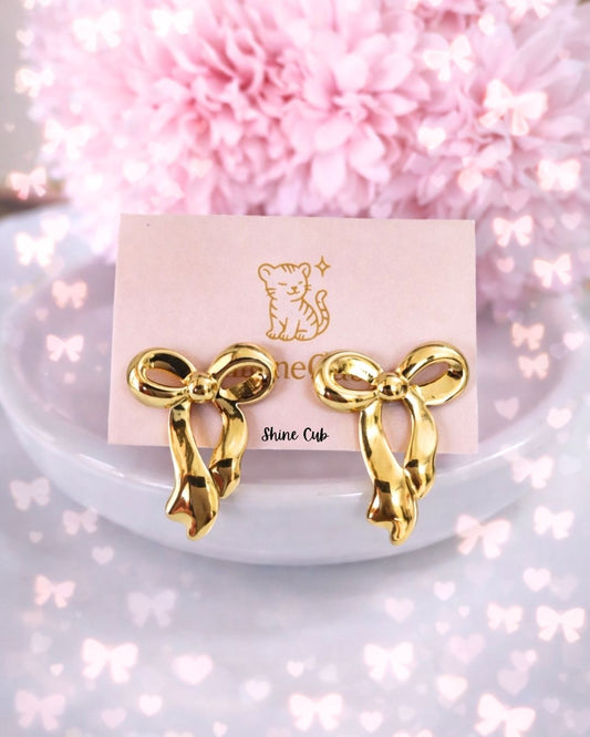 Ribbon Earrings